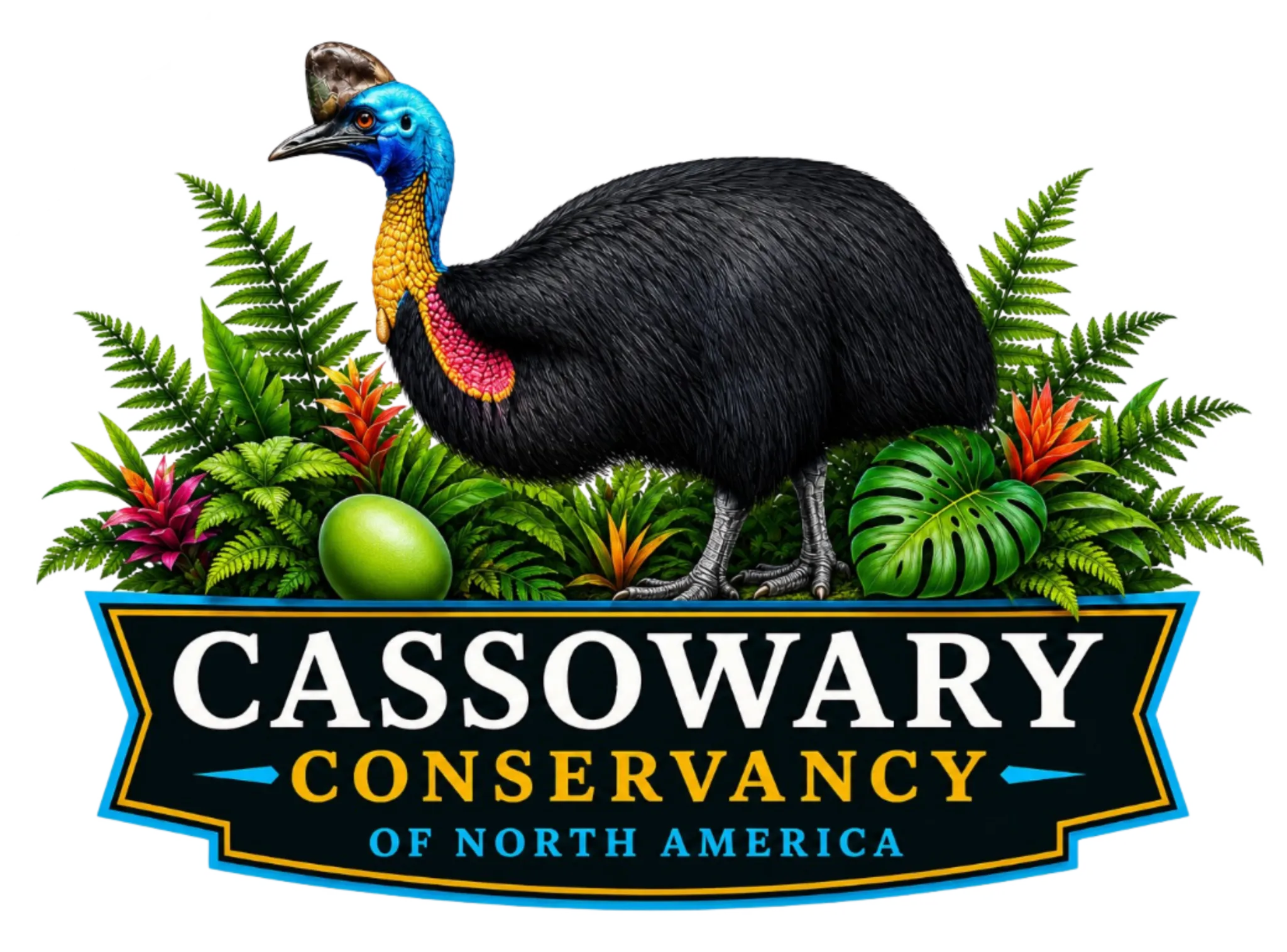 Cassowary Conservancy of North America logo